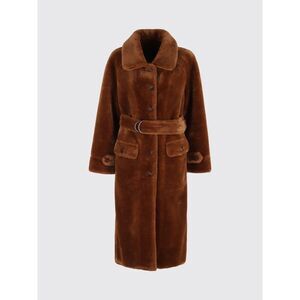 Urbancode Fur Coat Woman Brown